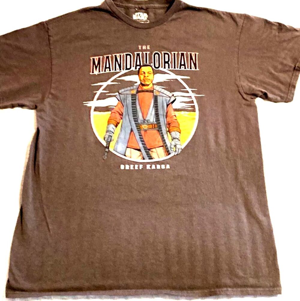 STAR WARS The Mandalorian Greef Karga Shirt LARGE